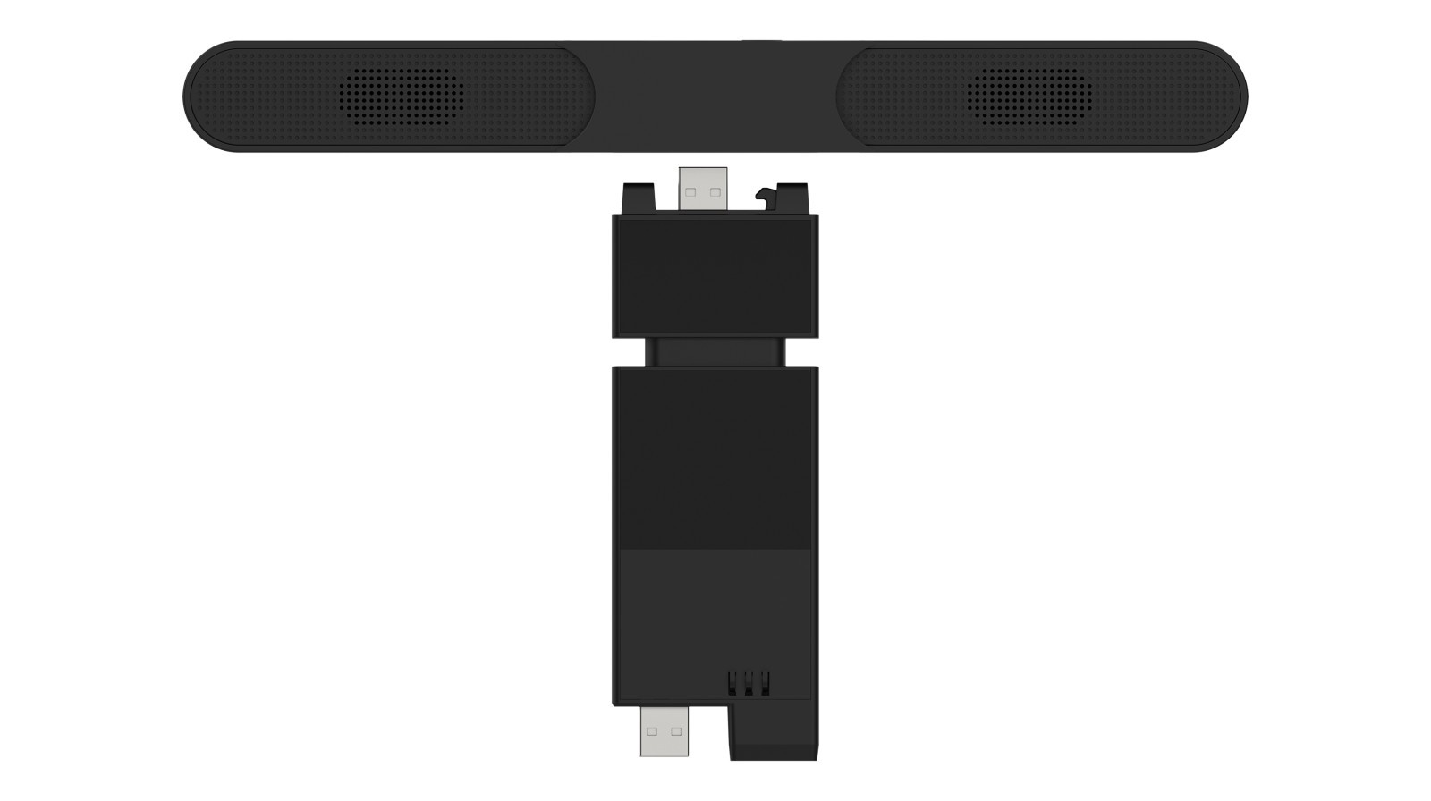 Lenovo ThinkVision MS30 S Soundbar per PC 2.0 canali 4W Nero