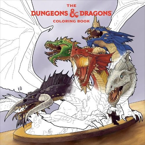 Official Dungeons & Dragons The Dungeons & Dragons Coloring Book (Tascabile)