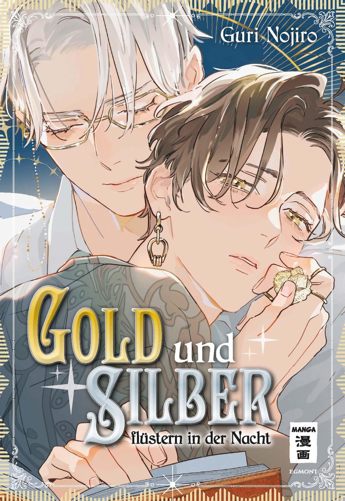 Guri Nojiro Madlen Beret Gold und Silber flüstern in der Nacht (Tascabile)