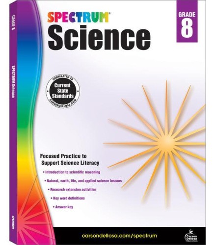 Spectrum Science, Grade 8 (Spectrum) by Spectrum [Paperback]