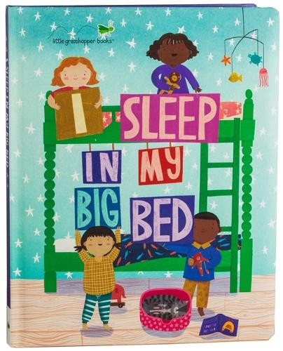 Jim Harbison I Sleep in My Big Bed (Libro di cartone) Early Learning