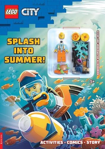 LEGO® City: Splash into Summer Activity Book (with diver LEGO minifi (Tascabile)