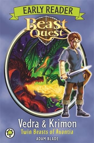 Adam Blade Beast Quest Early Reader: Vedra & Krimon Twin Beasts of A (Tascabile)