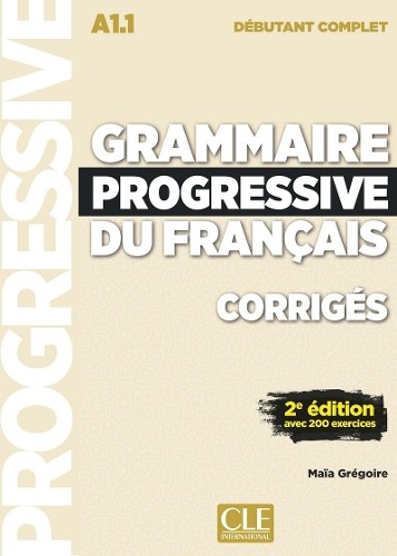 Maïa Grégoire Grammaire progressive du francais - Niveau debutant co (Tascabile)