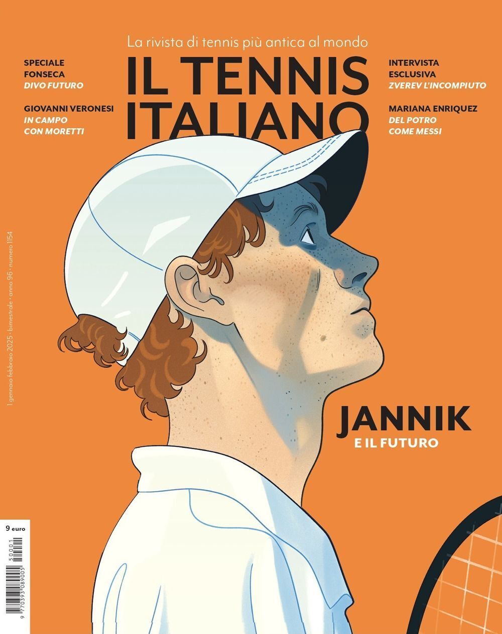 Libri Tennis Italiano. Gennaio-Febbraio 2025 (2025) (Il) #01