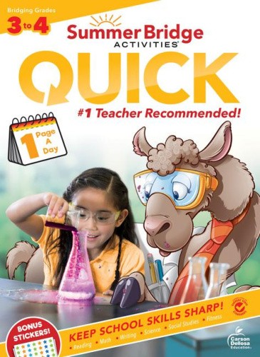 Summer Bridge Activities(r) Quick, Grades 3 - 4 (Summer Bridge Activities)