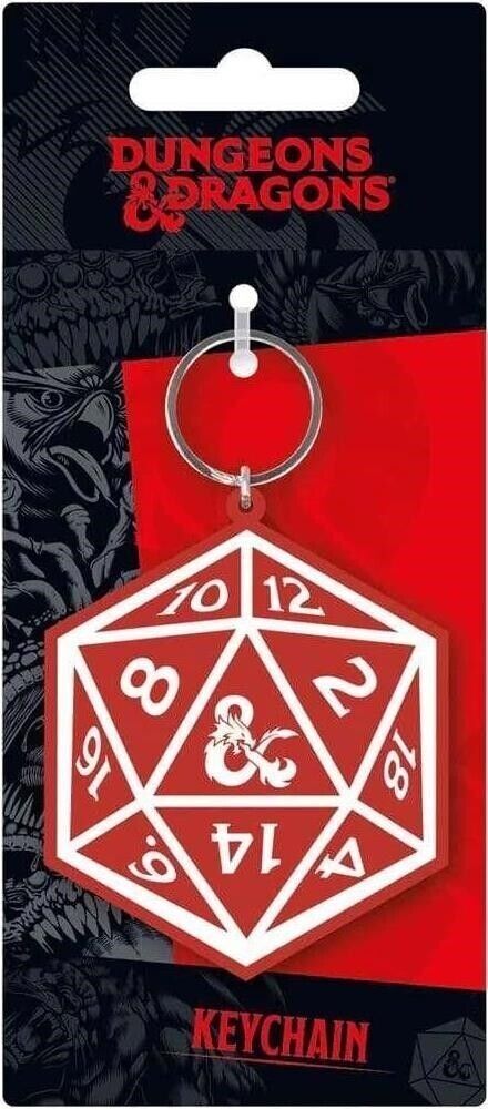 Dungeons & Dragons: Pyramid - Dice (Pvc Keychain / Portachiavi) -