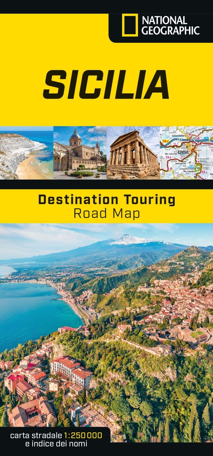 Libri Sicilia. Road Map. Destination Touring 250.000
