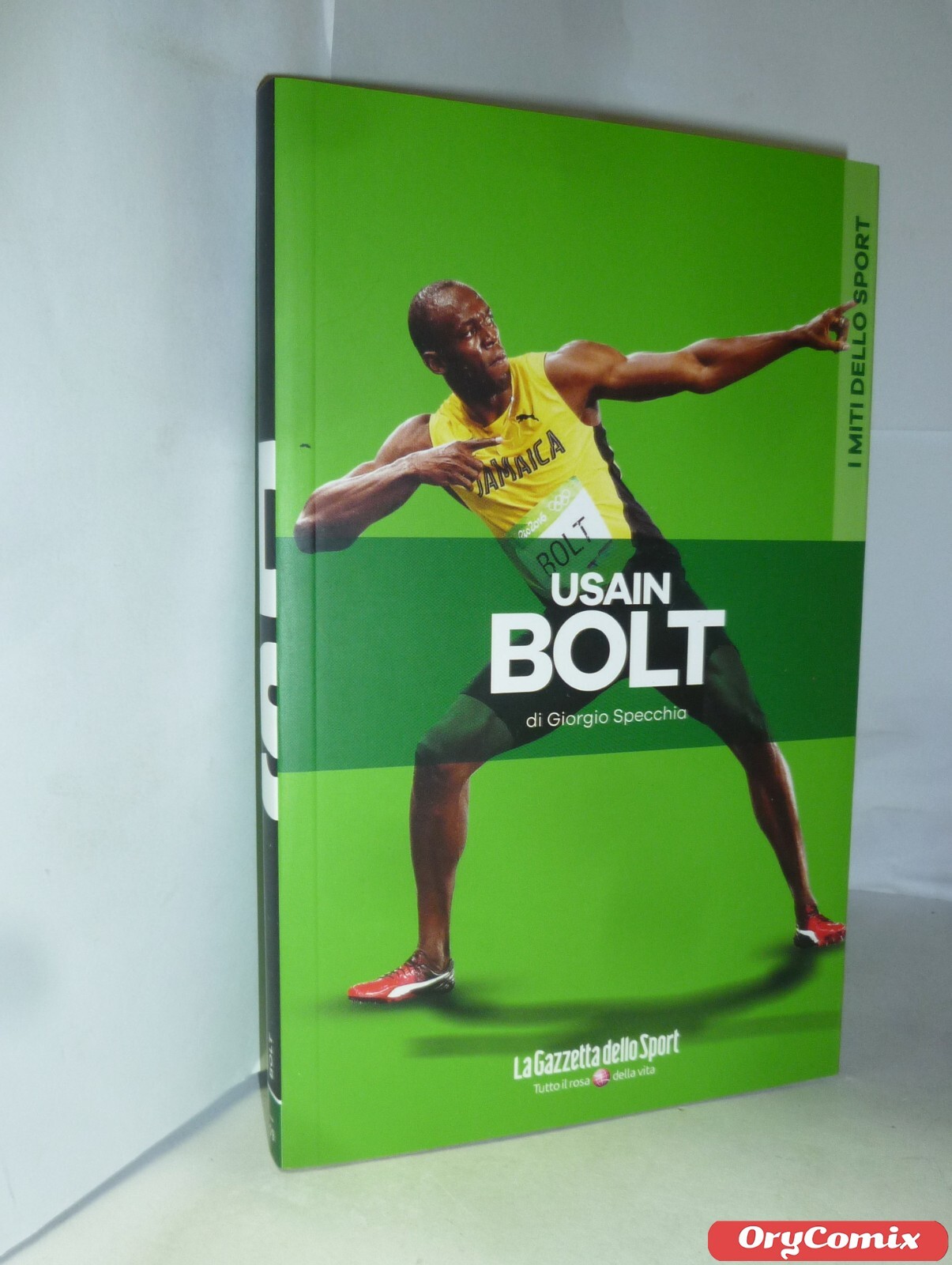 I MITI DELLO SPORT - N. 09 (9) USAIN BOLT (Gazzetta dello Sport) LIBRO NUOVO