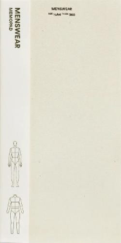 Fashionary Fashionary Menswear Memopad (Tascabile)