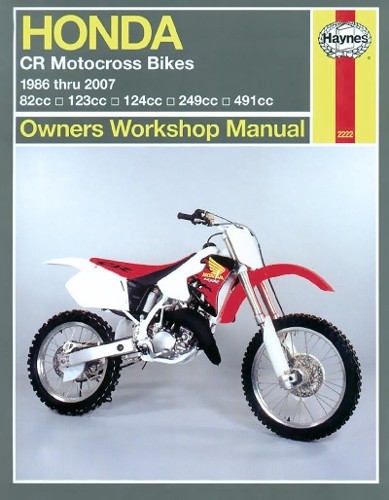 Honda CR Motocross Bikes (86-07) (Tascabile)