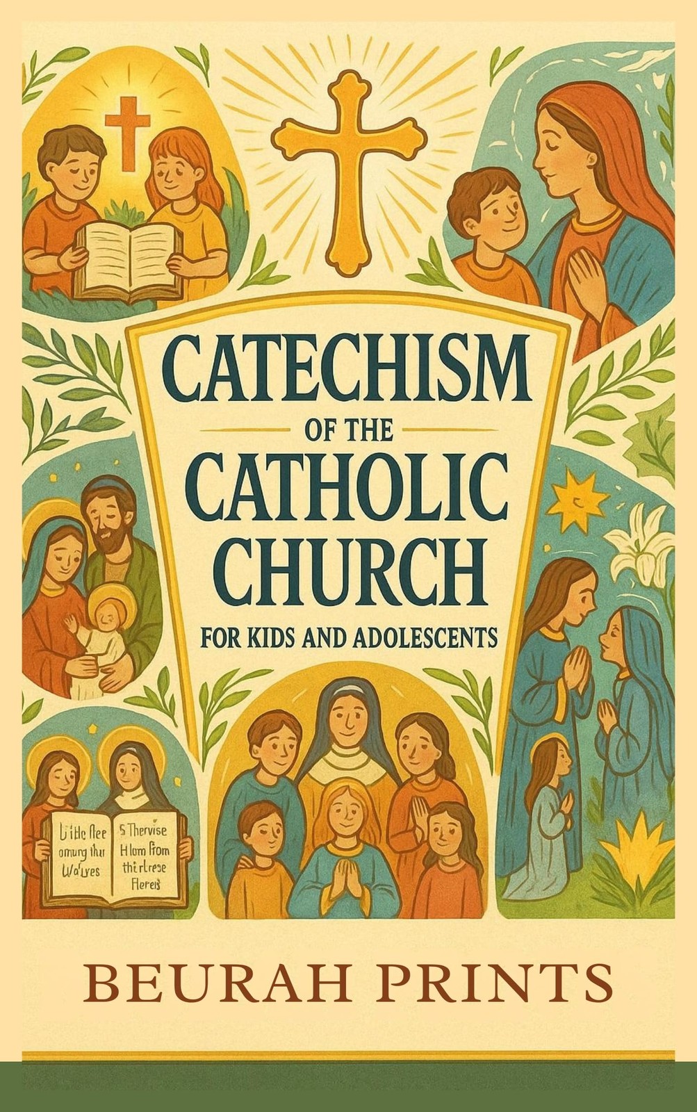 Beurah Prints Catechism of the Catholic Church for Kids and Adolesce (Tascabile)