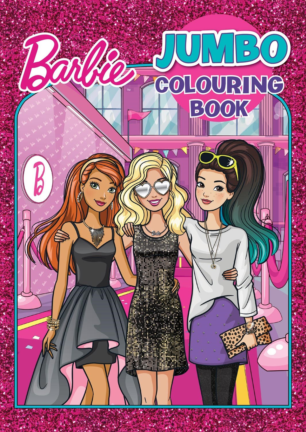 Barbie Jumbo Libro da Colorare Bambini Art Attività 100 Immagini A Colore