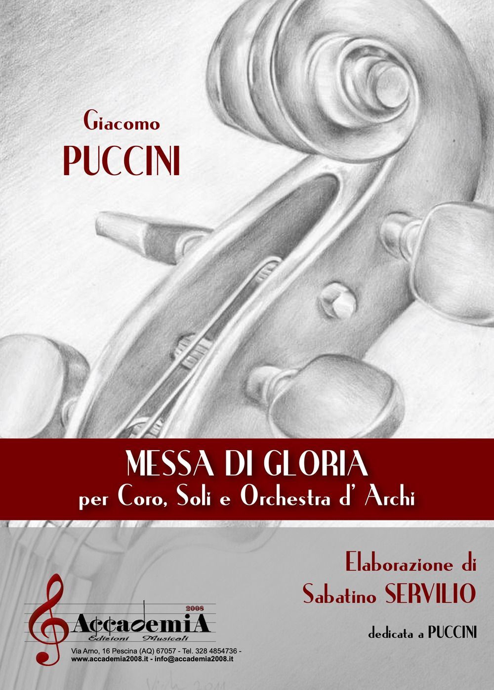 Libri Giacomo Puccini - Messa Di Gloria