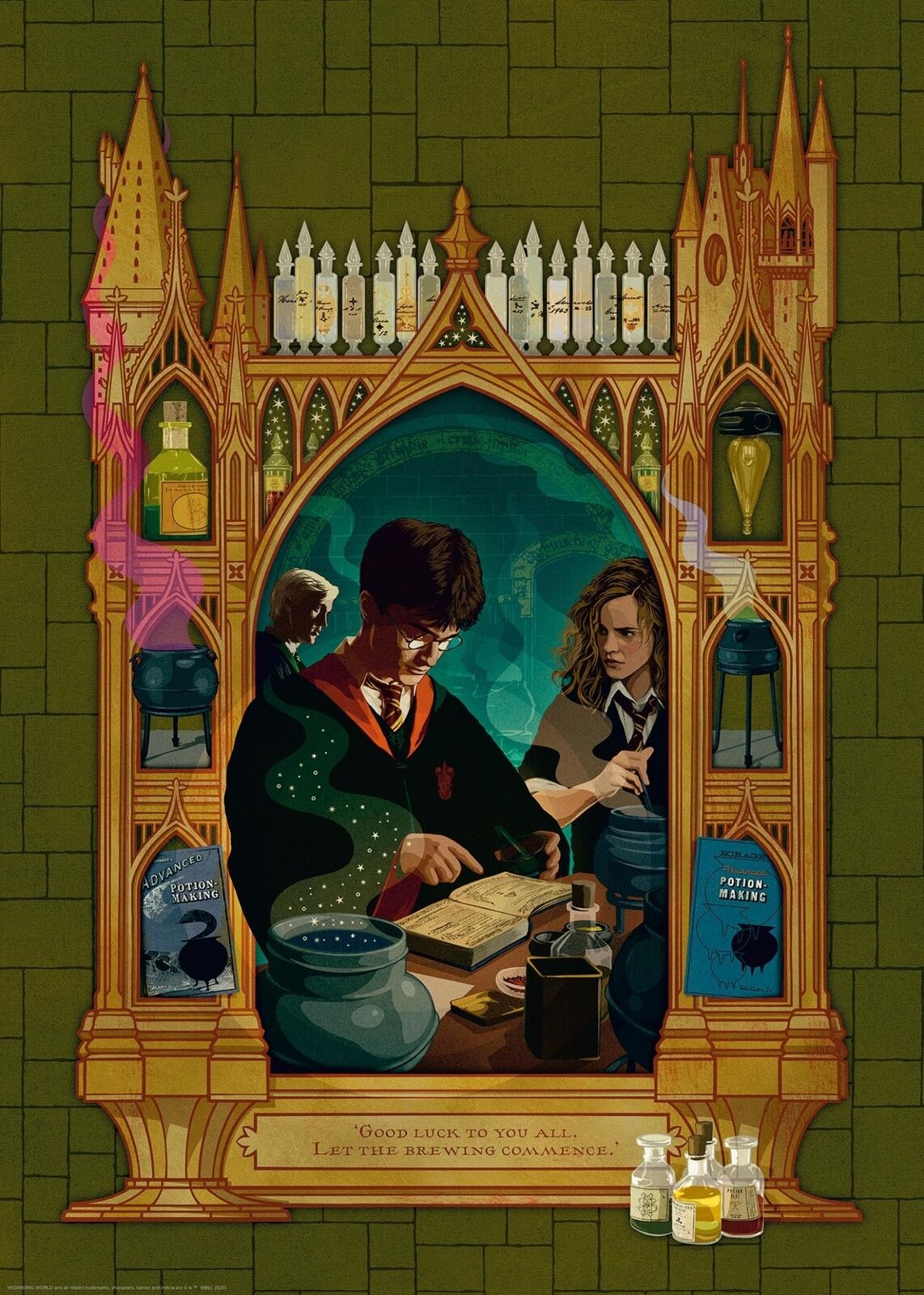 Harry Potter: Ravensburger - Puzzle 1000 Pz - Harry Potter F Book Edition -