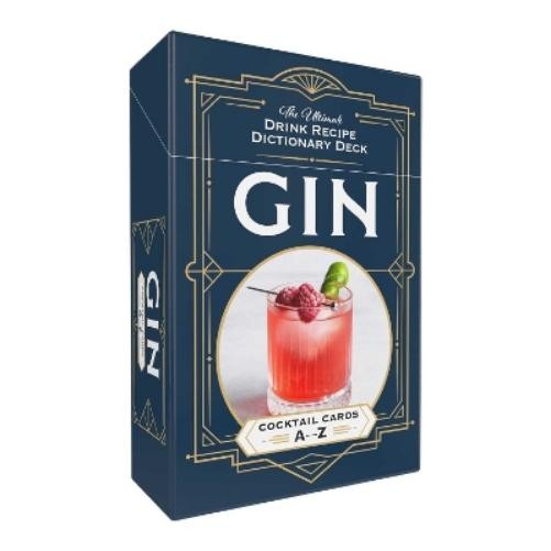 Adams Media Gin Cocktail Cards A–Z (Cards) Cocktail Recipe Deck