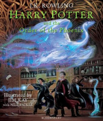 Harry Potter and the Order of the Phoenix. Illustrated Edition by J.K. Rowling
