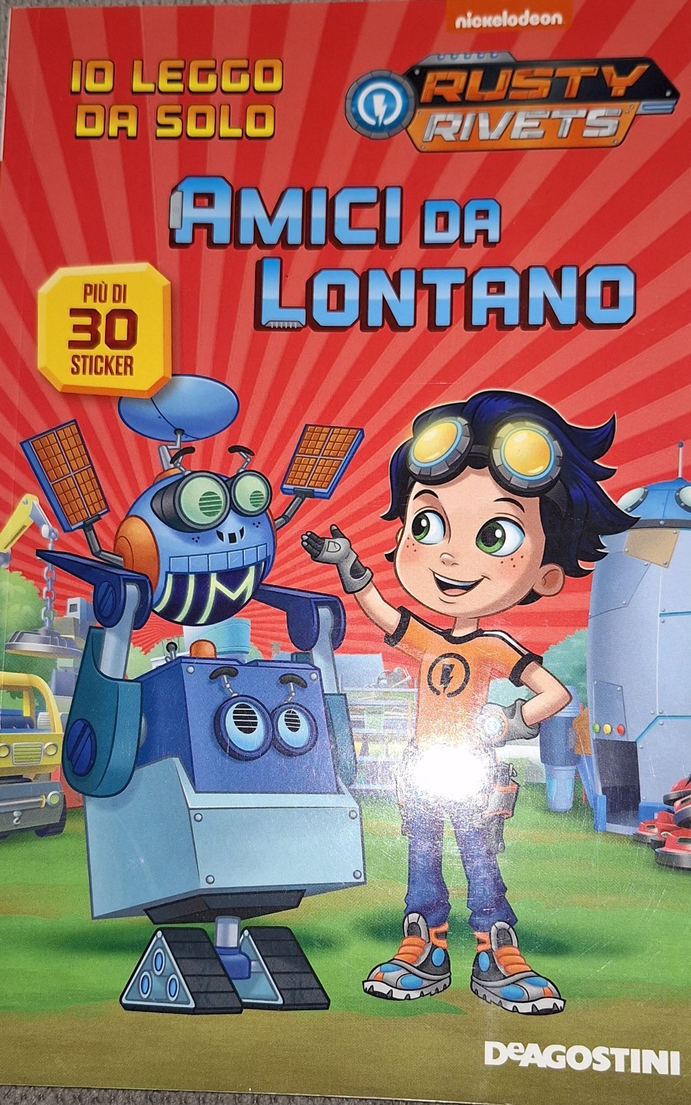 RUSTY RIVETS AMICI DA LONTANO IO LEGGO DA SOLO DE AGOSTINI