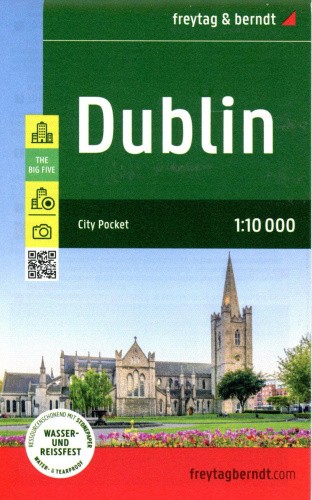 Dublin, Stadtplan 1:10.000, freytag & berndt by Freytag & Berndt