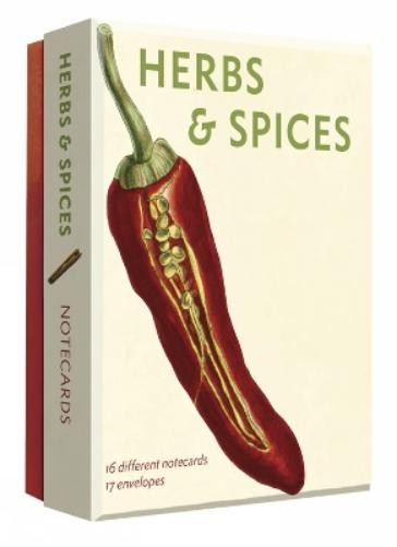 Editors of Abbeville Press Herbs and Spices Detailed Notecard Set (Cards)