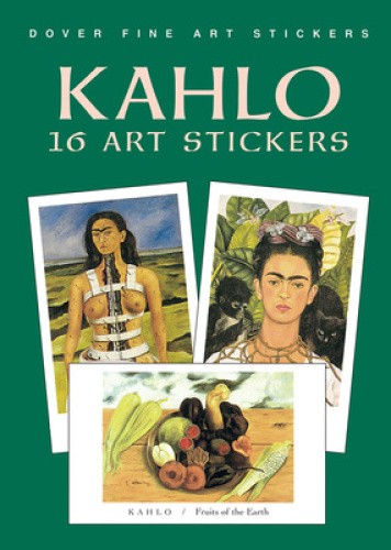Kahlo: 16 Art Stickers (Dover Art Stickers) by Frida Kahlo [Paperback]