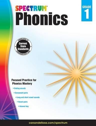 Spectrum Spectrum Phonics, Grade 1 (Tascabile)