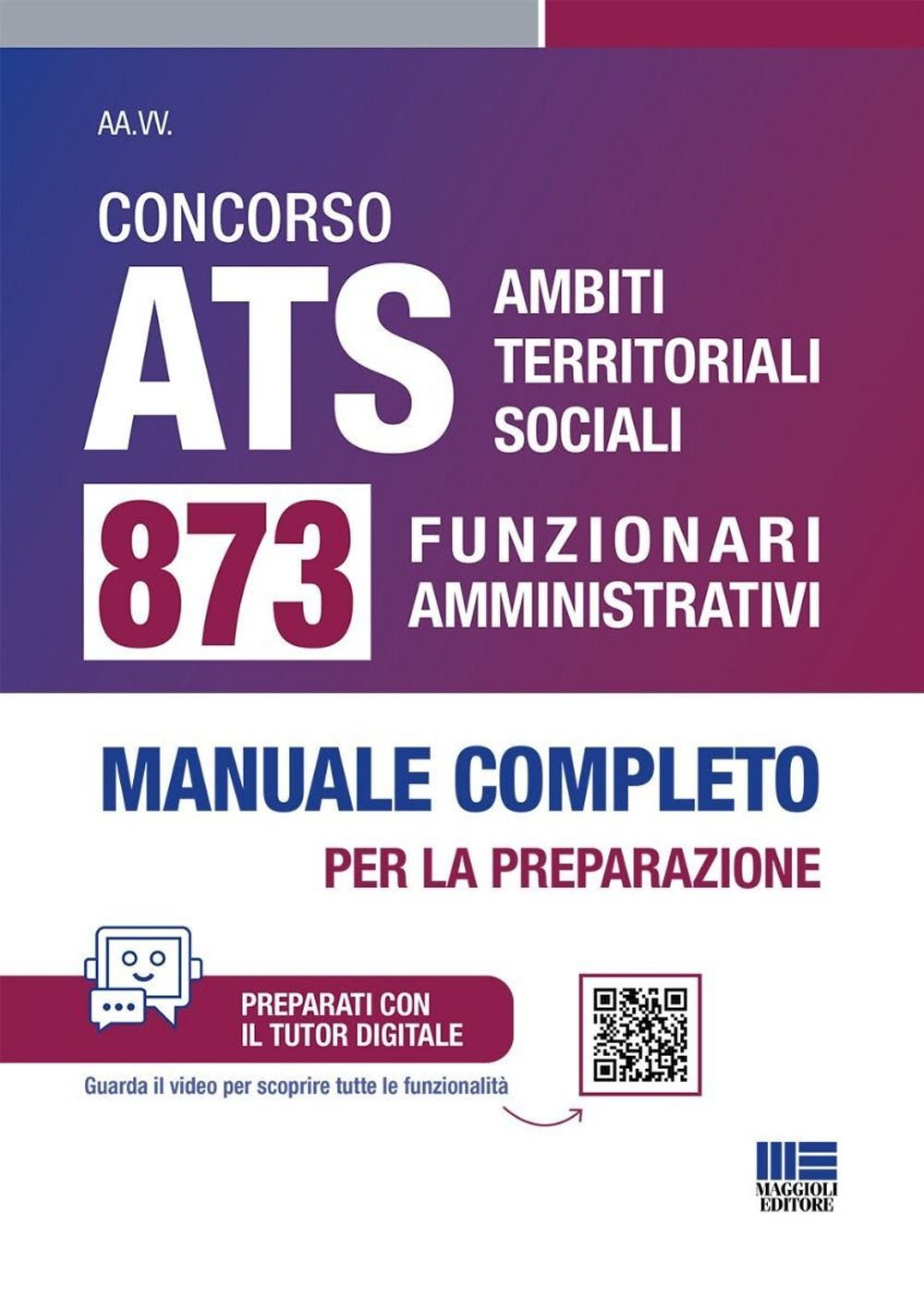 Libri Concorso ATS Ambiti Territoriali Sociali. 873 Funzionari Amministrativi. M