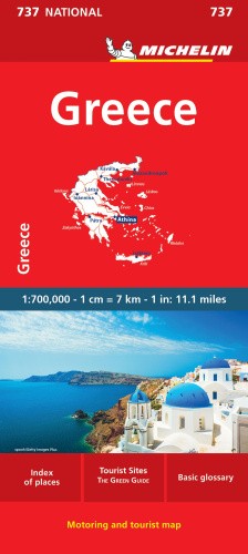 Michelin Greece Map 737 (Maps/Country (Michelin)) by Michelin Travel & Lifestyle