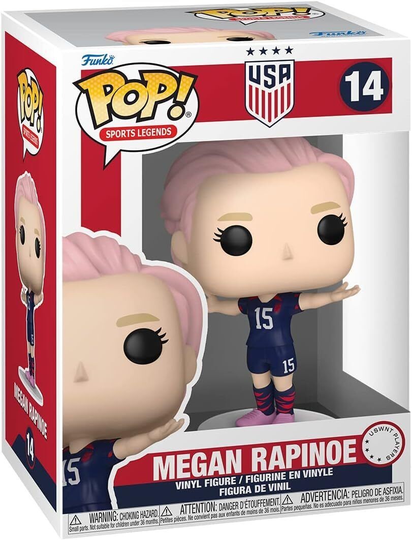 Football: Funko Pop! Sports Legends - Megan Rapinoe (Vinyl Figure 14) -
