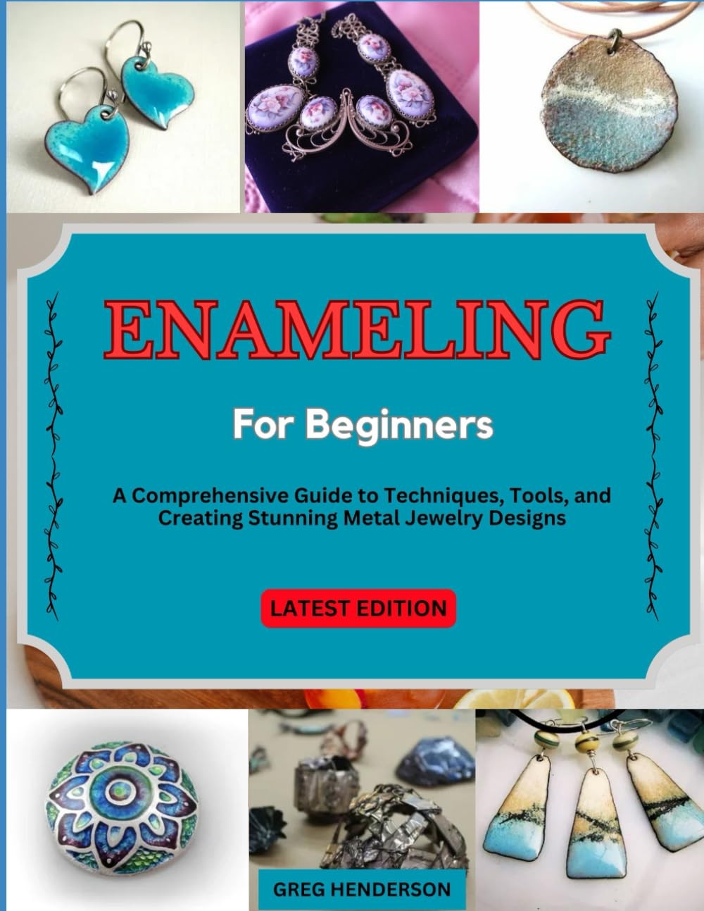 Henderson Greg Enameling For Beginners Book NUOVO