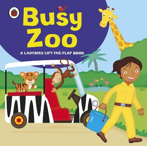 Ladybird(Ladybird) Ladybird lift-the-flap book: Busy Zoo (Libro di cartone)