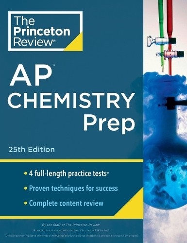 The Princeton Review Princeton Review AP Chemistry Prep, 2024 (Tascabile)