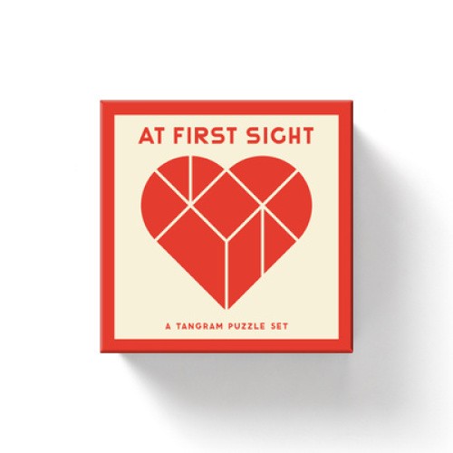 At First Sight Tanagram Puzzle by Brass Monkey [Gift/Card]
