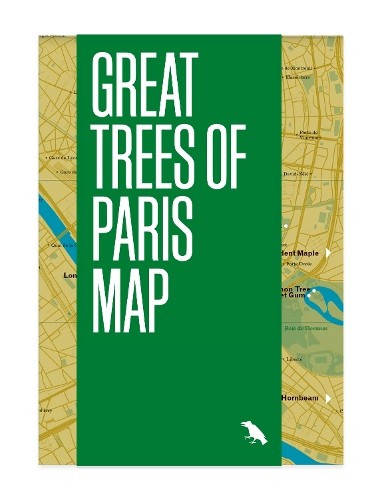 Amy Kupec Larue Great Trees of Paris Map (Map)
