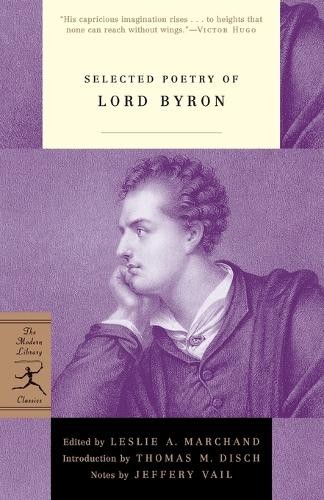 Lord George G. Byron Selected Poetry of Lord Byron (Tascabile)