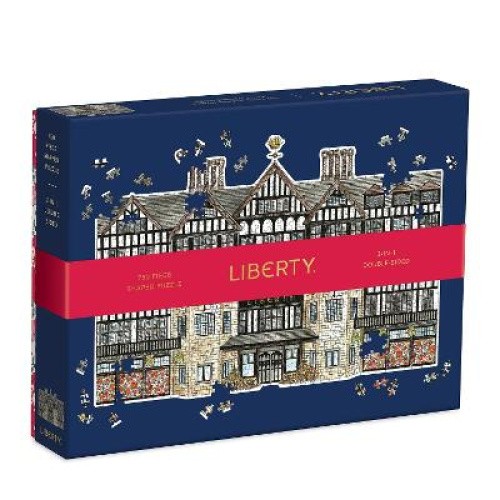 Liberty London Tudor Building 750 Piece Shaped Puzzle by Galison [Gift/Card]
