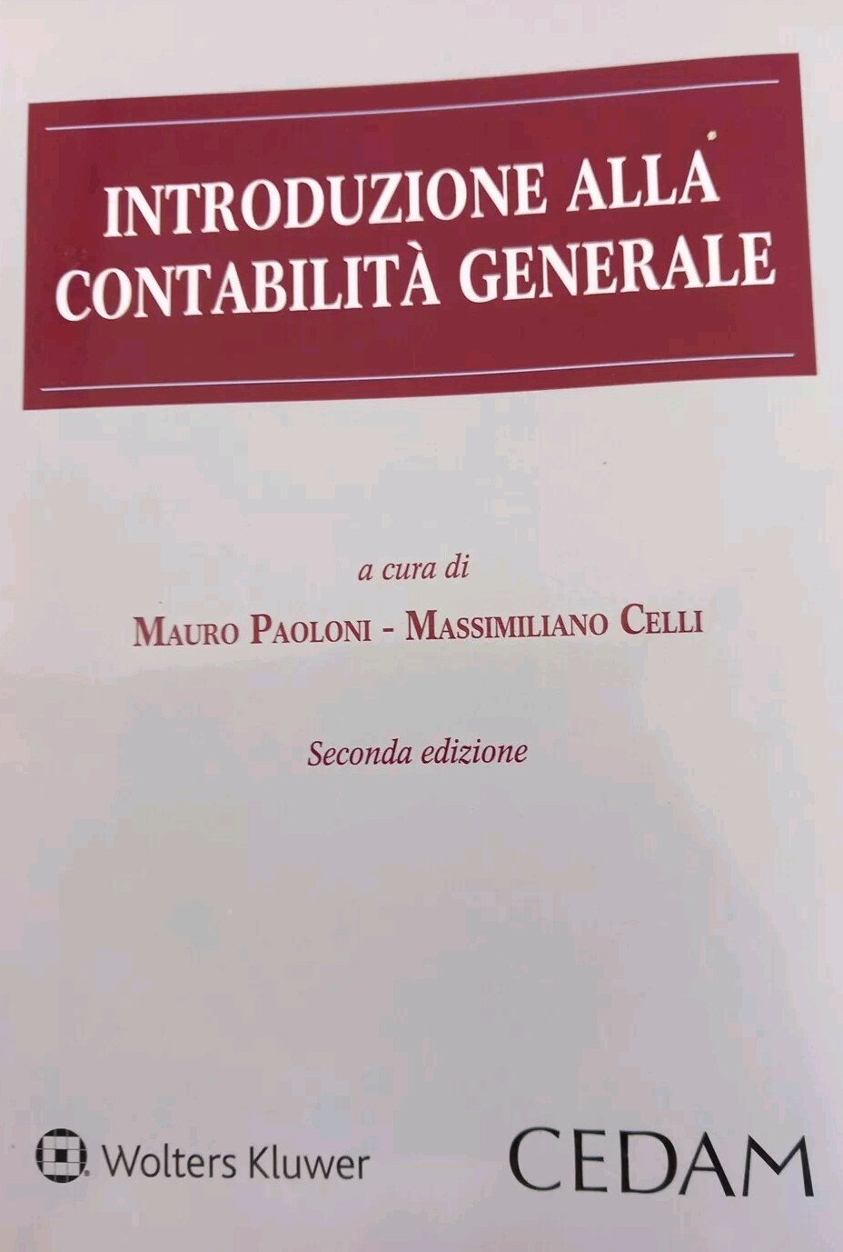 Introduzione alla contabilità generale
