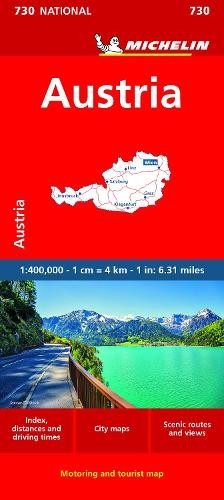 Michelin Austria - Michelin National Map 730 (Map)