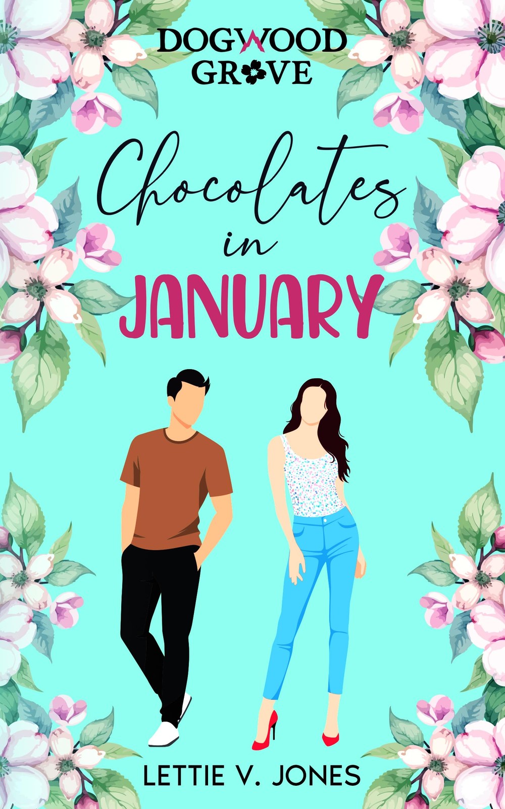 Lettie V Jones Chocolates in January (Tascabile) Year in Dogwood Grove