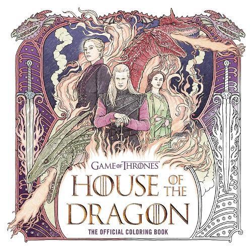 Random House Worlds House of the Dragon: The Official Coloring Book (Tascabile)