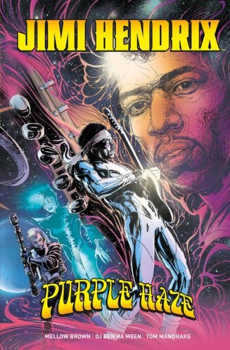 Jimi Hendrix: Purple Haze by Mellow Brown [Hardback]