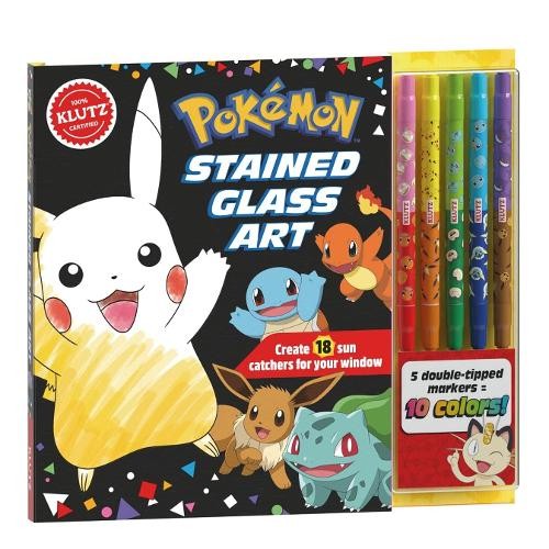 Editors of Klutz Pokemon Stained Glass (Tascabile) Klutz