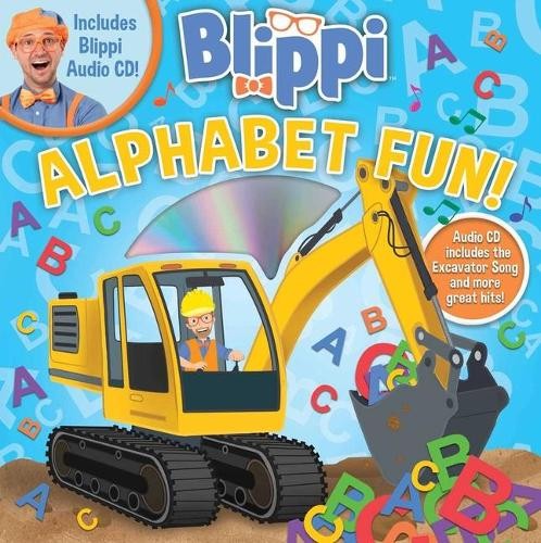 Blippi: Alphabet Fun! (Mixed Media Product) 8x8 with CD