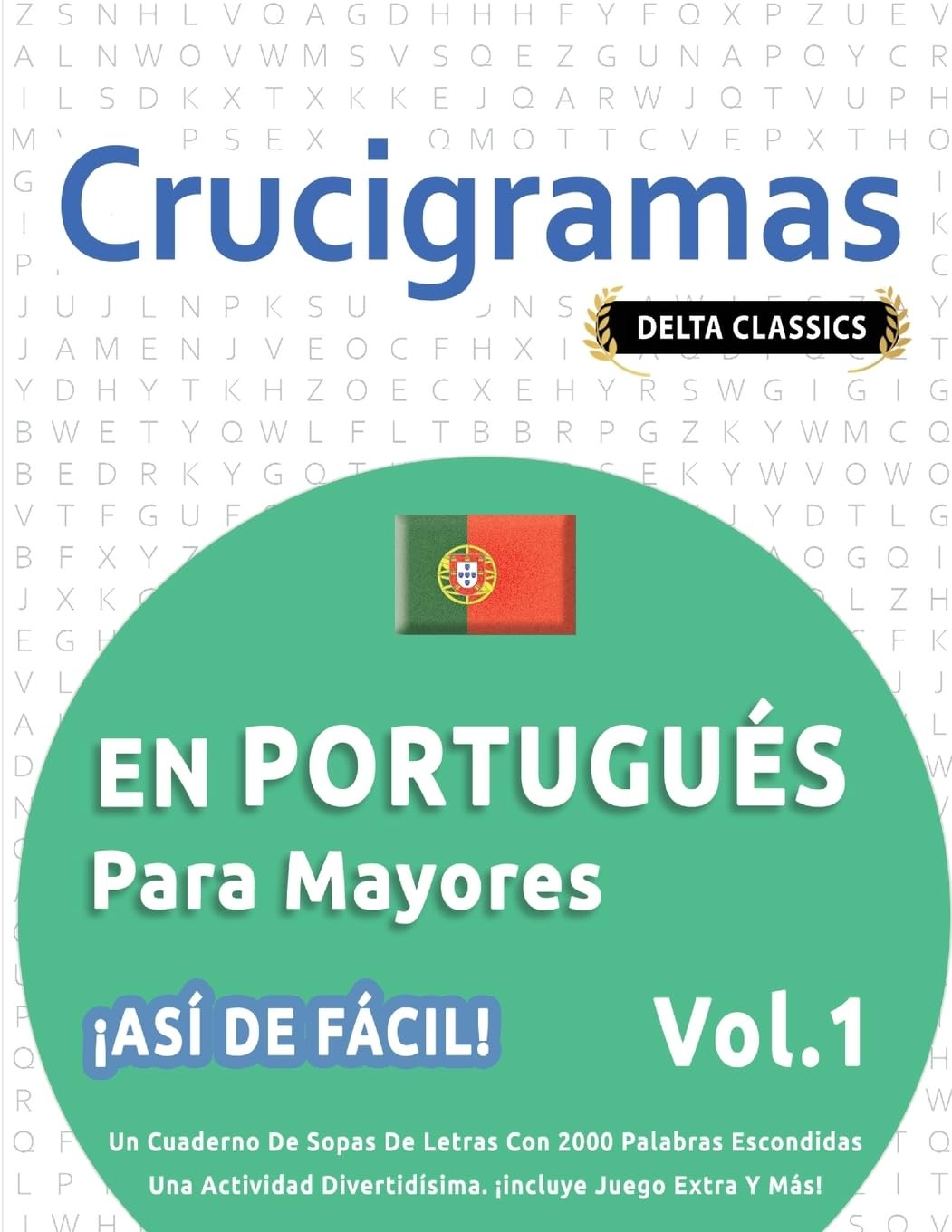 Delta Classics Crucigramas En Portugués Para Mayores - ¡Así de Fácil (Tascabile)