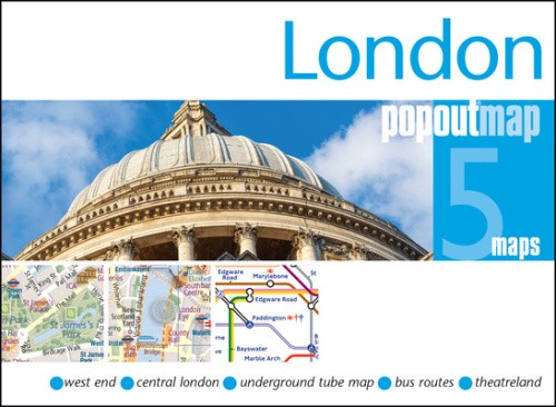 London PopOut Map: Pocket-size, pop up city map of London (PopOut Maps)