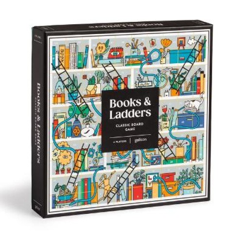 Books and Ladders Classic Board Game by Galison [Game]