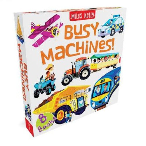 Busy Machines! Slipcase by Miles Kelly [Paperback]