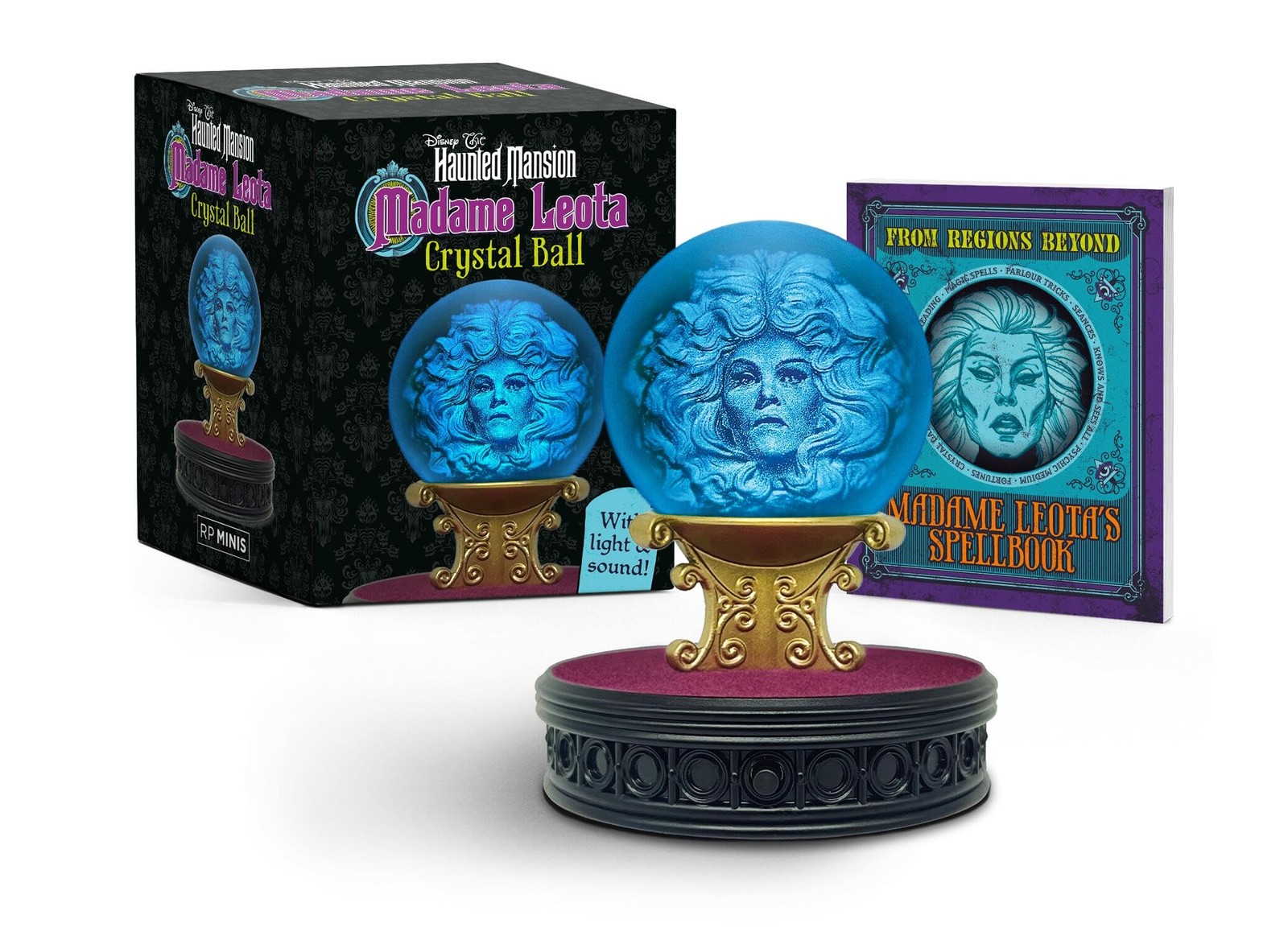 Donald Lemke The Haunted Mansion: Madame Leota Crystal Ball (Tascabile) Rp Minis