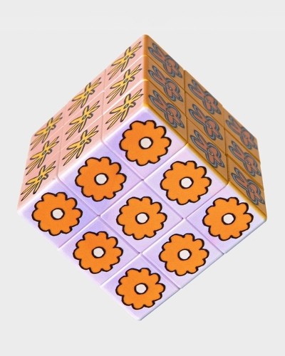 Art Cube - Flower Pop Puzzle Game Cube with Artistic Patte (General merchandise)