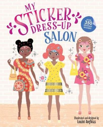 Louise Anglicas My Sticker Dress-Up: Salon (Tascabile) My Sticker Dress-Up